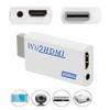 Wii hdmi変換アダプター Wii to HDMI Adapter コンバーター HDMI接続でWiiを1080pに変換出力 3.5mmオーディオ (WIIHDMI本体)