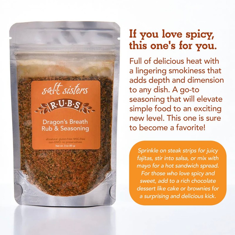 Salt Sisters Dragon's Breath Rub, 6 Ounce