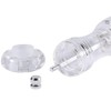 TrueCraftware- 4” Round Shape Acrylic Pepper Mill Set of 2-