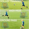 Soccer Rebounder Net - Portable Bounce Back Trainer for Soccer,
