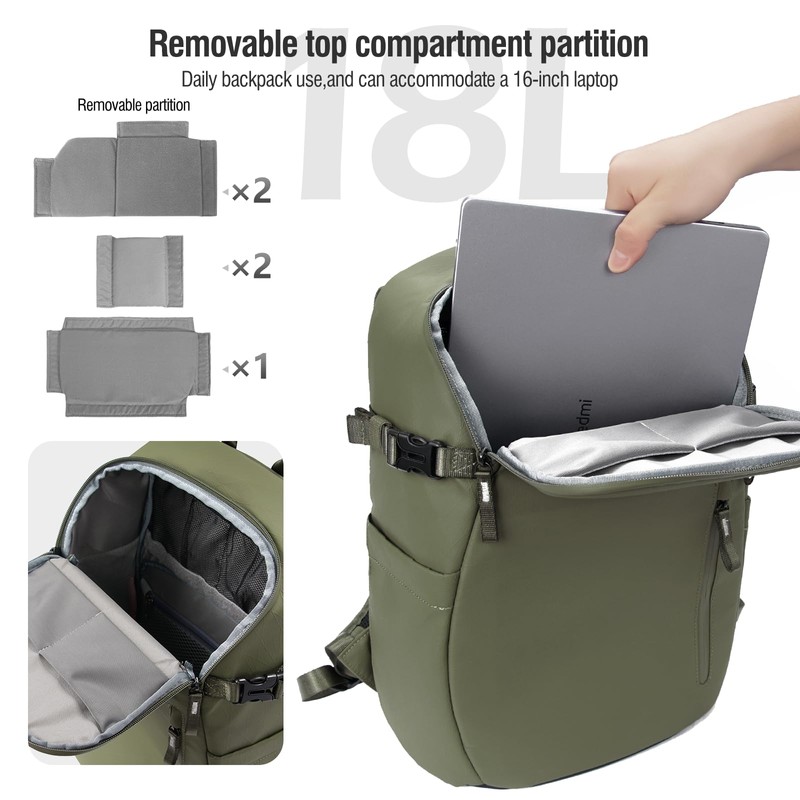 XAMOREST Camera Backpack Bag Professional for DSLR/SLR Mirrorless Camera Waterproof