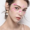 10 Sheet Valentines Day Face Temporary Tattoo Love Heart Tattoos