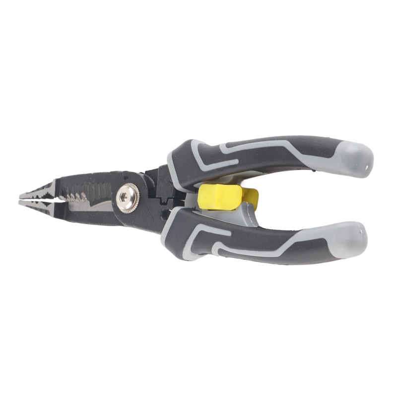 Black Yellow Electrician Wire Stripping Pliers Multifunctional Needle Nose Stripper