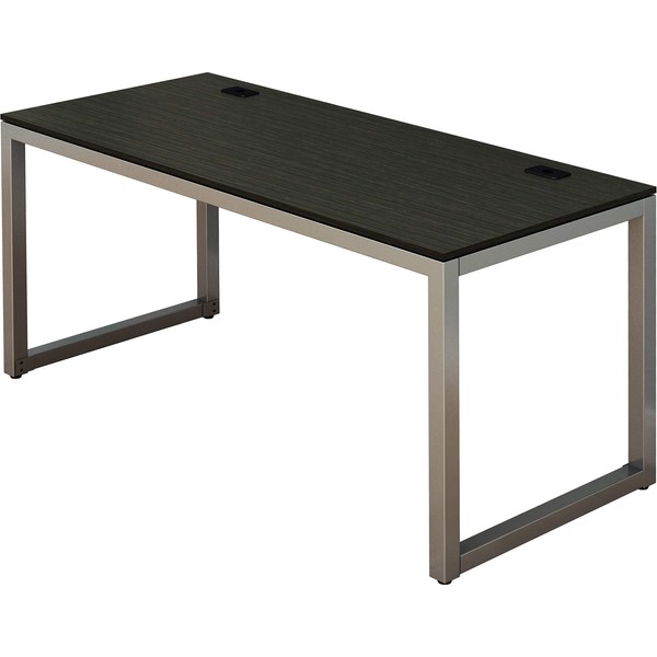 SHW SHW Artwork Office 55-Inch Large Computer Desk, Espresso