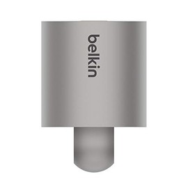 Belkin Security Lock Adapter for Mac Pro - Three Piece Stainless Steel Design - Silver