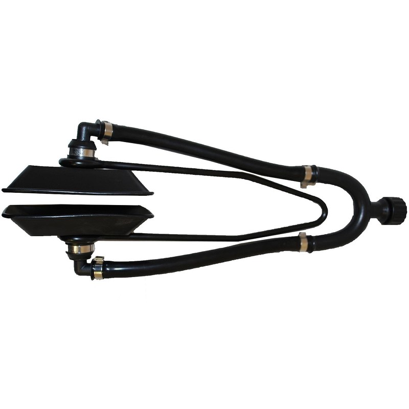 attwood 16208-7 Universal Outboard Dual Water Feed Rectangular Motor Flusher,