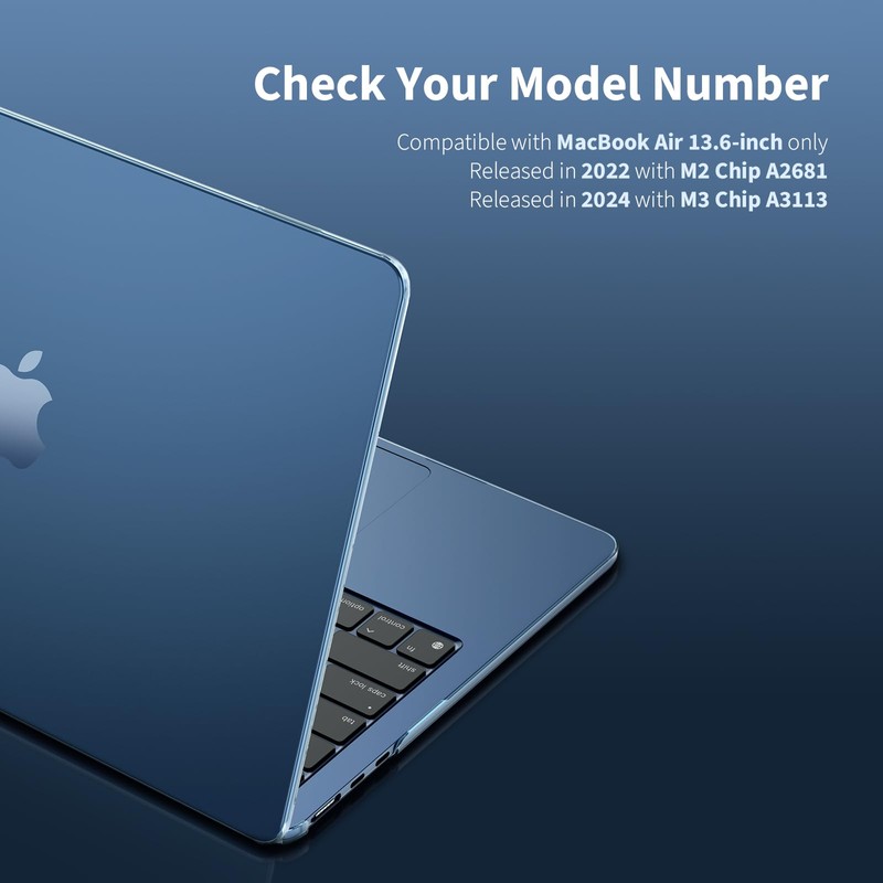 EooCoo Case Compatible with MacBook Air 15 Inch M2 A2941