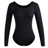 DANSHOW Women Long Sleeve Dance leotards for Ballet Adult lady