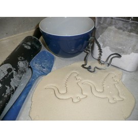 GODZILLA VS KING KONG MONSTER BATTLE MOVIE FILM SET OF 2 SPECIAL OCCASION COOKIE CUTTERS BAKING TOOL 3D PRINTED MADE IN USA PR1513