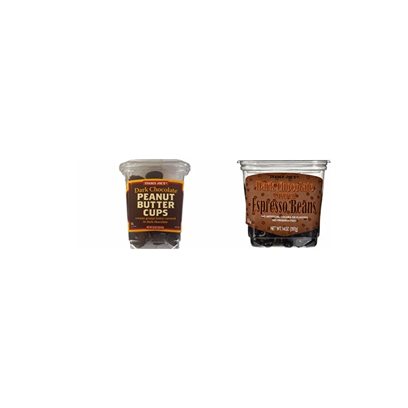 Dark Chocolate Bundle of 2: Trader Joe's Dark Chocolate Peanut