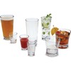 Carlisle FoodService Products Alibi Round Glass Clear Glass for Restaurants,
