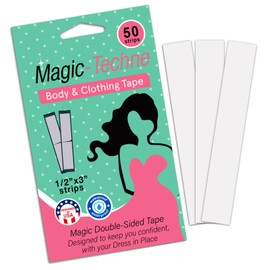 Magic - Techne - 1 Pack (50 Strips) - Hollywood Fashion Tape for Women Double Sided Tape for Clothes to Stay in Place - Clothing Tape to Keep Clothes in Place