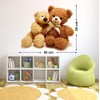 Wallstick Teddy Collection Wallsticker (Vinyl 55 cm x 50 cm)