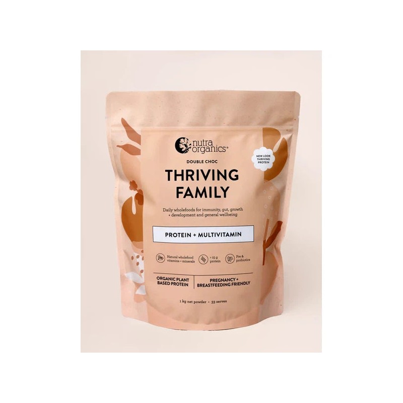 Nutra Naturals Thriving Family, Strawberries & Cream / 450g