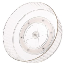 Operitacx Ablagefachgestell Gewürzregal Organizer Für Arbeitsplatte Make-up-Organizer Für Den Schreibtisch Desktop-Organizer Küchenversorgung Bilden Würze Rotieren Rostfreier Stahl