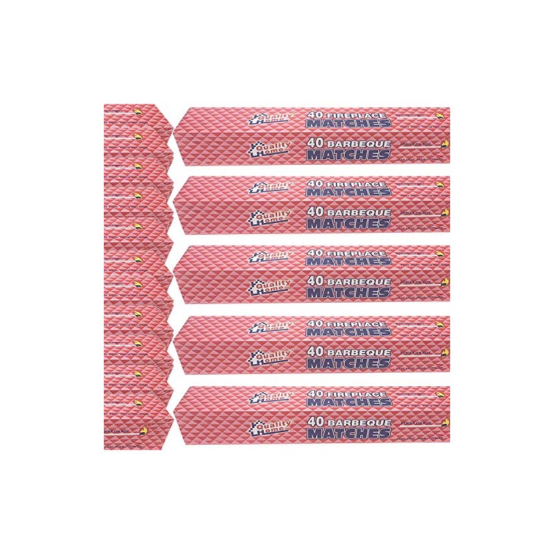 1000 Pack Wholesale Lot 11" Long Wooden Fireplace Matches