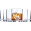 US Acrylic Classic Clear Plastic Reusable Drinking Glasses (Set of
