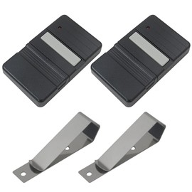 Compatible for Genie 9/12 Dip Switch Garage Door Opener Remote, 390 MHz Dip Remote Replacement for Genie Overhead Door GT912 / GT90-1 / G220 / MAT90 / Blue Max (2Pcs)