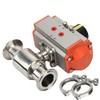 HSH-Flo 1 inch Φ25 Sanitary Stainless Steel 304 Tri-Clamp Ferrule