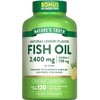 Nature's Truth Fish Oil Omega-3, Natural Lemon Flavor, 120 Count by Nature's Truth