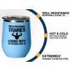 Luxe Gifting Personal Trainer Blue Edition Wine Tumbler 12oz -