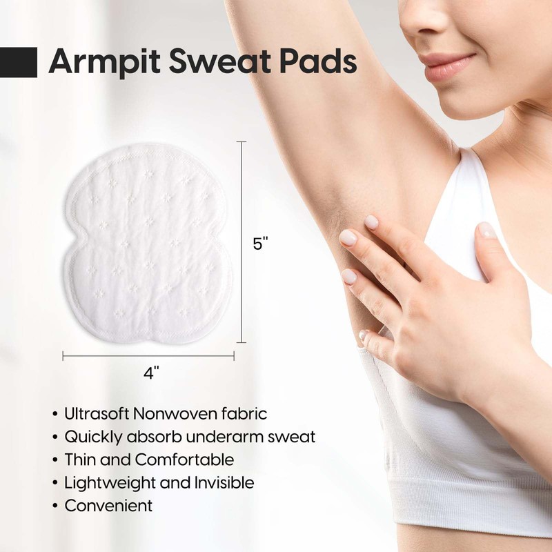 GEN'C BÉAUTY Disposable Underarm Sweat Pads Prevent Armpit Sweat Pads