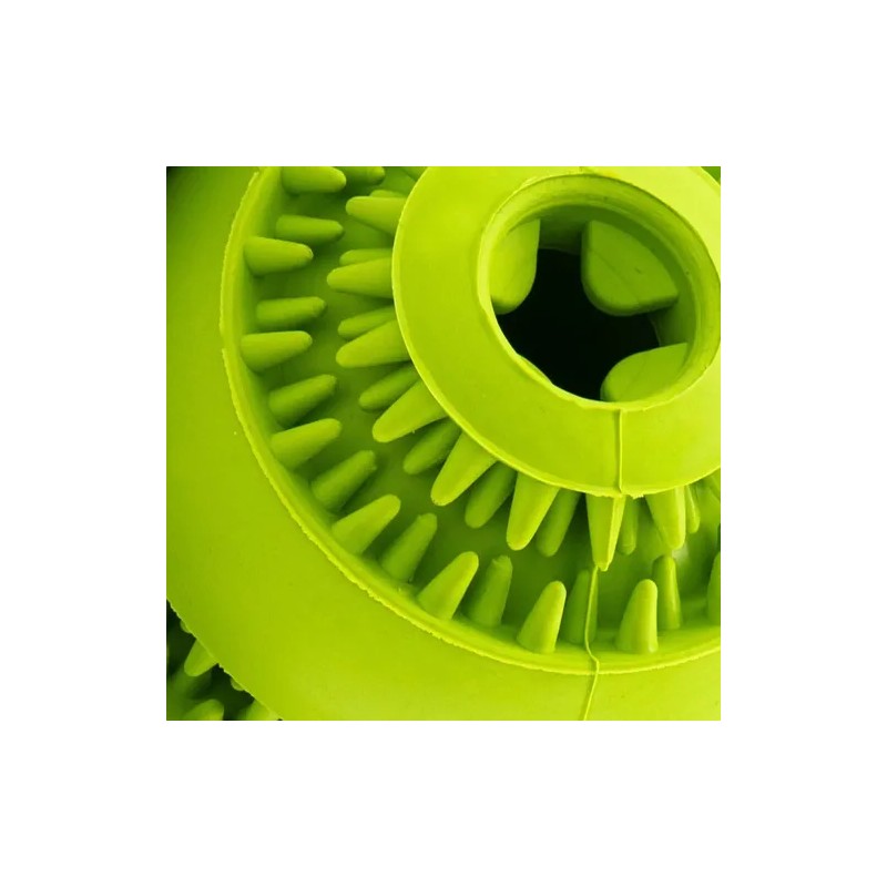 Comedero Pelota Para Perro Mr Wuff Juguete Rellenable Caucho Natural