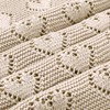 mimixiong 100% Cotton Knitted Cellular Baby Blanket, 100 x 80cm