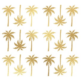 RoomMates RMK4999SCS Gold Foil Palm Tree Peel and Stick Wall Decals