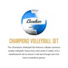 Baden Champions Volleyball Net Set, Adjustable Poles, Ball & Pump,