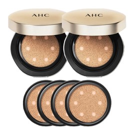 AHC Premier Eye Cream Cover Tone Up Cushion 2 Four+4 Refills / AHC 프리미어 아이크림 커버 톤업 쿠션 본품 2개+리필 4개