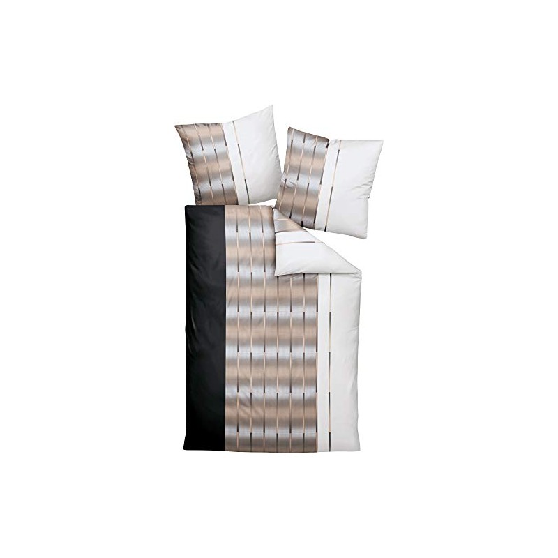 Janine Maco Satin Cushion Cover 40 x 80 cm Brown