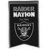 7" OAKLAND/LAS VEGAS RAIDERS Est. 1960 Iron-on RAIDER NATION Banner PATCH!