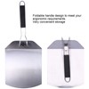 Pizza Paddle Stainless Steel AntiSlip Folding Handle Pizza Shovel Suitable