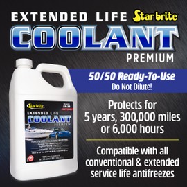 STAR BRITE 300,000 Mile Antifreeze Coolant - 50/50 Ready-To-Use - 1 GAL (030800)