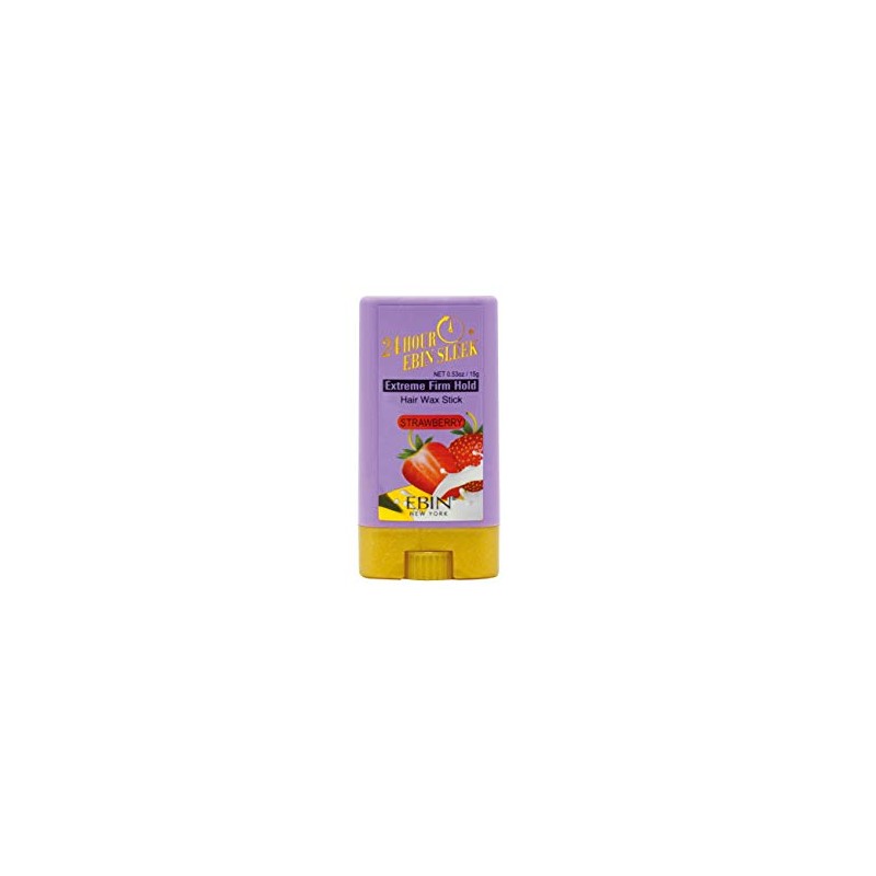 24 Hour Edge Tamer Sleek Hair Wax Stick - Strawberry