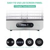 Reemix Food Dehydrator Machine, Compact Dehydrators for Food and Jerky,