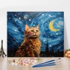 Paint by Numbers Cat Painting by Numbers for Adults Cute