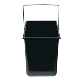 Hailo 18 Litre Replacement Bin 1086239 Black Tandem Inner Bin with Handle