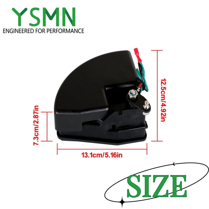 YSMN 36V Golf Cart V-Glide Wiper Switch Assembly Replacement for