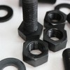 20x Black Nylon Hex Head, M10 x 25mm, Plastic Nuts