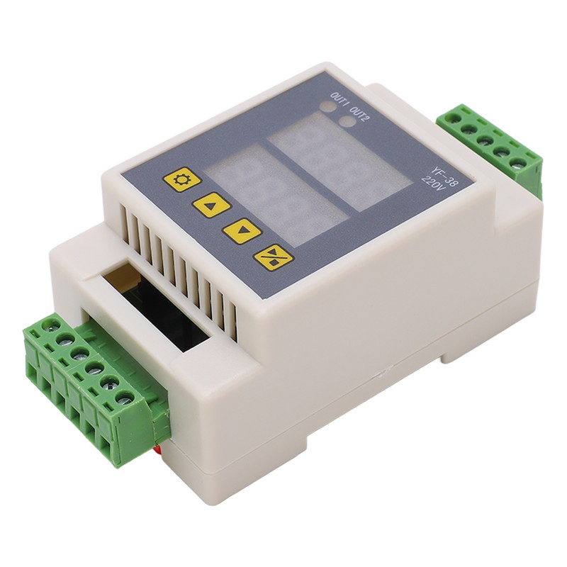 Timer Module 2 Channel Accurate LCD Screen ABS Delay Module