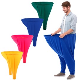 Cutecrop 4 Pcs Granny Pants Yard Game Giant Pants Outdoor Game for Adults Outdoor Recreational Tossing & Catching Prop for Family Gatherings, Friends Party, Backyard BBQ Party