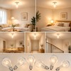 RIHUIN 75 W Incandescent Bulbs, A19 Dimmable, Shatter-Resistant and Durable