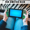 BOXOB Schutzhülle für Switch OLED, Konsolengehäuse und Griffabdeckungen für Switch
