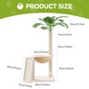 Small Cat Tree, Green Cat Tree with Scratching Post, Hammock