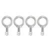 PATIKIL Lifting Shoulder Eye Bolts, 4 Pack M10x35 Screw Bolt