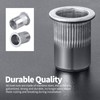 Gueenky Pack of 20 Rivet Nuts M12 Stainless Steel Rivet