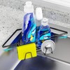 NiHome Extendable Arm Stainless Steel Kitchen Sink Corner Caddy, Easy