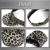 Buzz Selection CAP959 Sun Visor Hat, Leopard Pattern, Golf, Running,